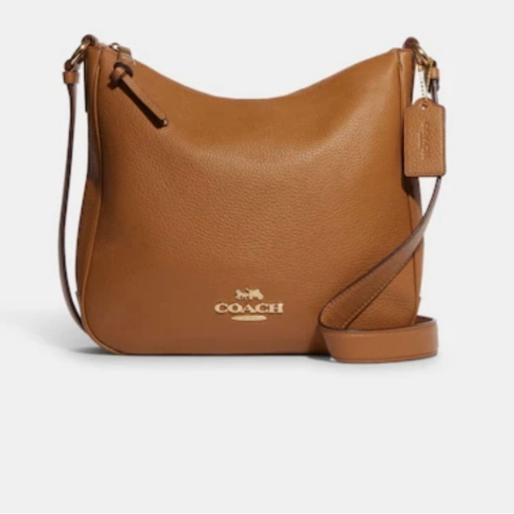Coach Caramel Leather Shoulder Bag